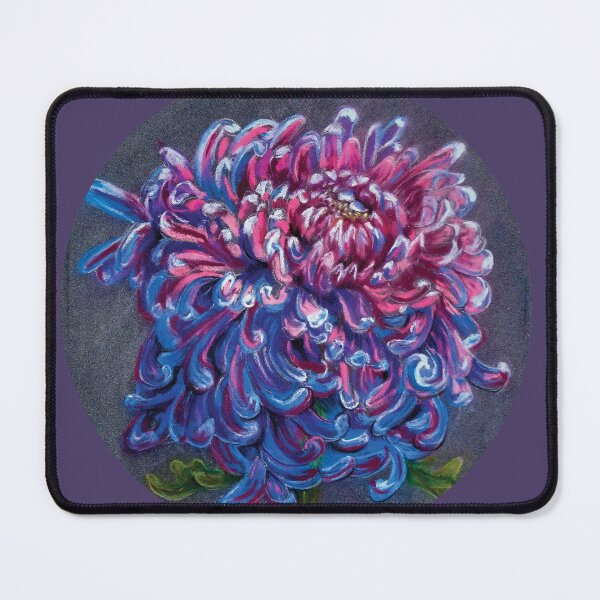 Item preview, chrysanthemum pastel drawing designed and sold by Mevissart.
