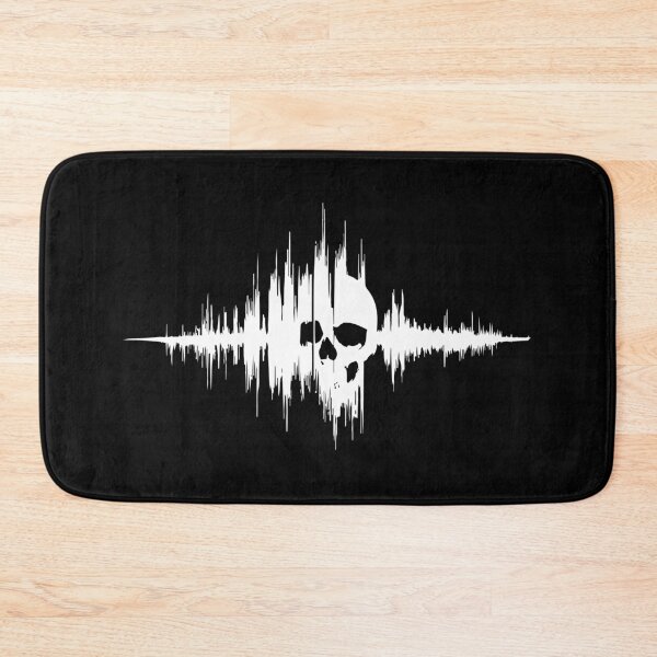 Item preview, Skull Waveform designed and sold by bloombirdsong.