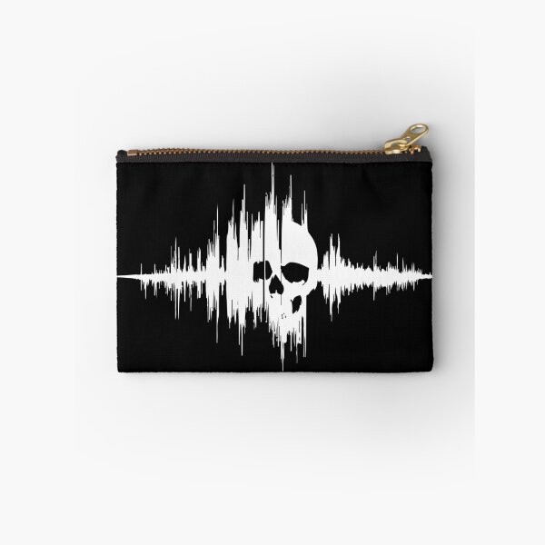 Item preview, Skull Waveform designed and sold by bloombirdsong.