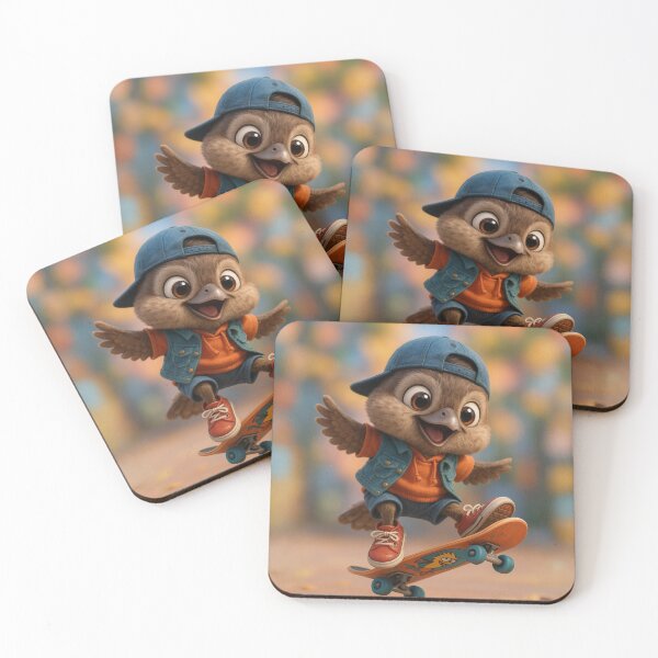 Item preview, Skater Pied Billed Grebe designed and sold by Sillytoe.