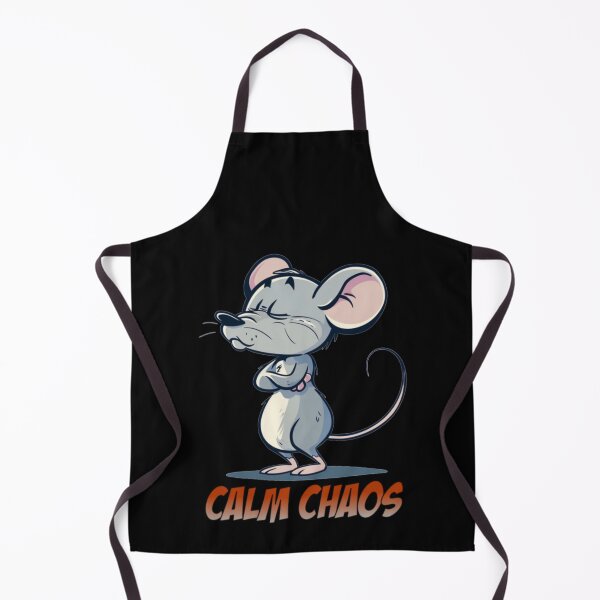 Item preview, Street Mouse Soft Chaos Collection – Calm Chaos Mouse Cartoon designed and sold by MiraLumeStudio.