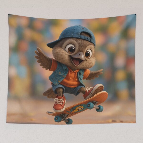 Item preview, Skater Pied Billed Grebe designed and sold by Sillytoe.