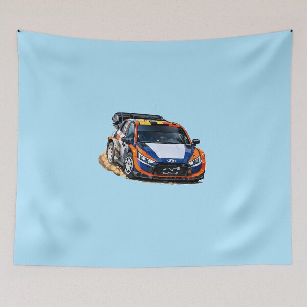 Item preview, WRC Rally Car Illustration | Modern Rally Stage designed and sold by TeeFuel.