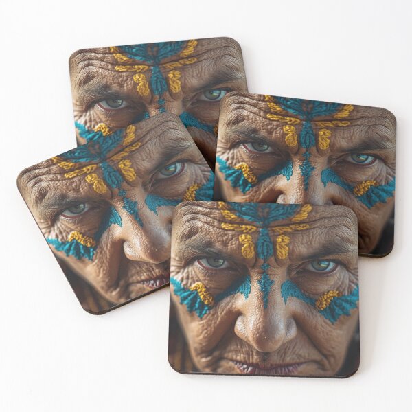 Item preview, Portrait of old woman face designed and sold by tipitoes.