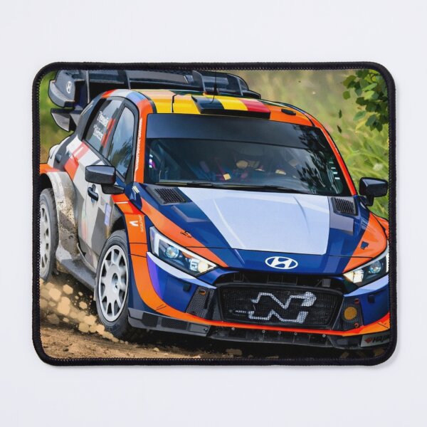 Item preview, i20 WRC Rally Car Illustration | Modern Rally Stage designed and sold by TeeFuel.