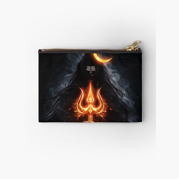 Item preview, Lord Shiva Fiery Trident designed and sold by ArtByKapil.