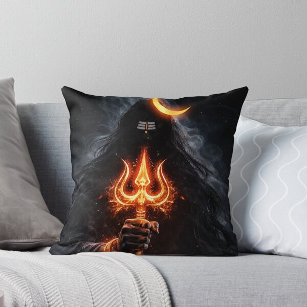 Item preview, Lord Shiva Fiery Trident designed and sold by ArtByKapil.