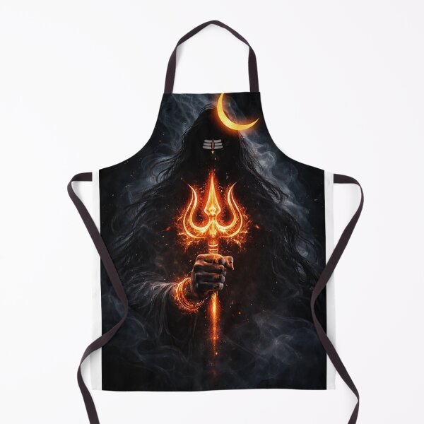 Item preview, Lord Shiva Fiery Trident designed and sold by ArtByKapil.