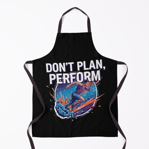 Item preview, Don’t Plan, Perform Motivational Athlete Design | Action Over Planning Quote designed and sold by SV-Creation.