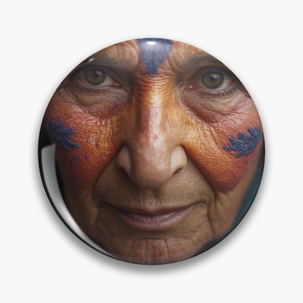 Item preview, Portrait of old woman face designed and sold by tipitoes.