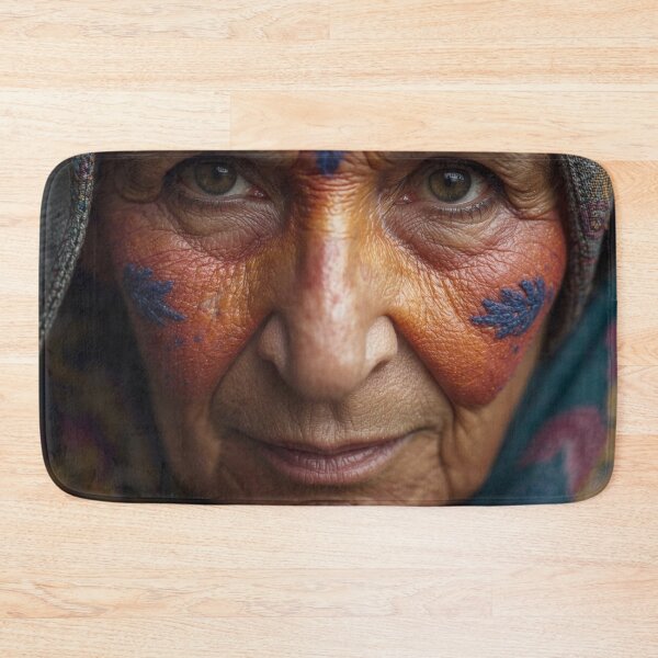 Item preview, Portrait of old woman face designed and sold by tipitoes.