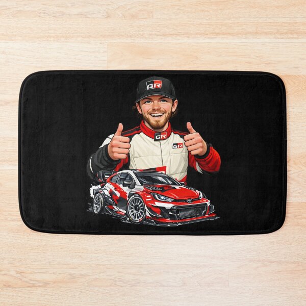Item preview, Rally Icon Caricature | Scandinavian WRC Star designed and sold by TeeFuel.