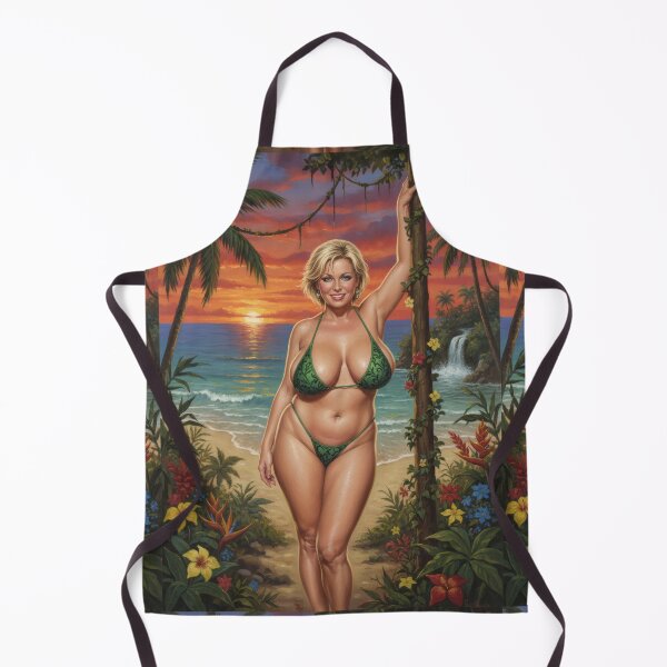 Item preview, mature blonde and voluptuous in the tropics. designed and sold by Chubby Chase.