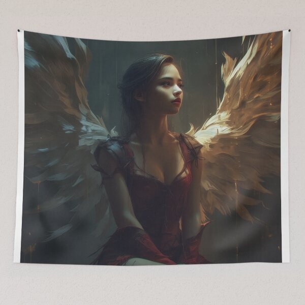 Item preview, Emberlight of the Fallen Seraph designed and sold by oanaunciuleanu.