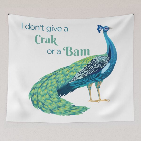 Item preview, Don't Give a Crack or a Bam designed and sold by The Sassy Print.