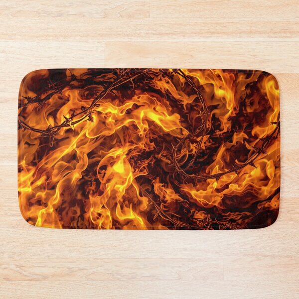 Item preview, Barbed Wire And Flames designed and sold by Mark Cannon.