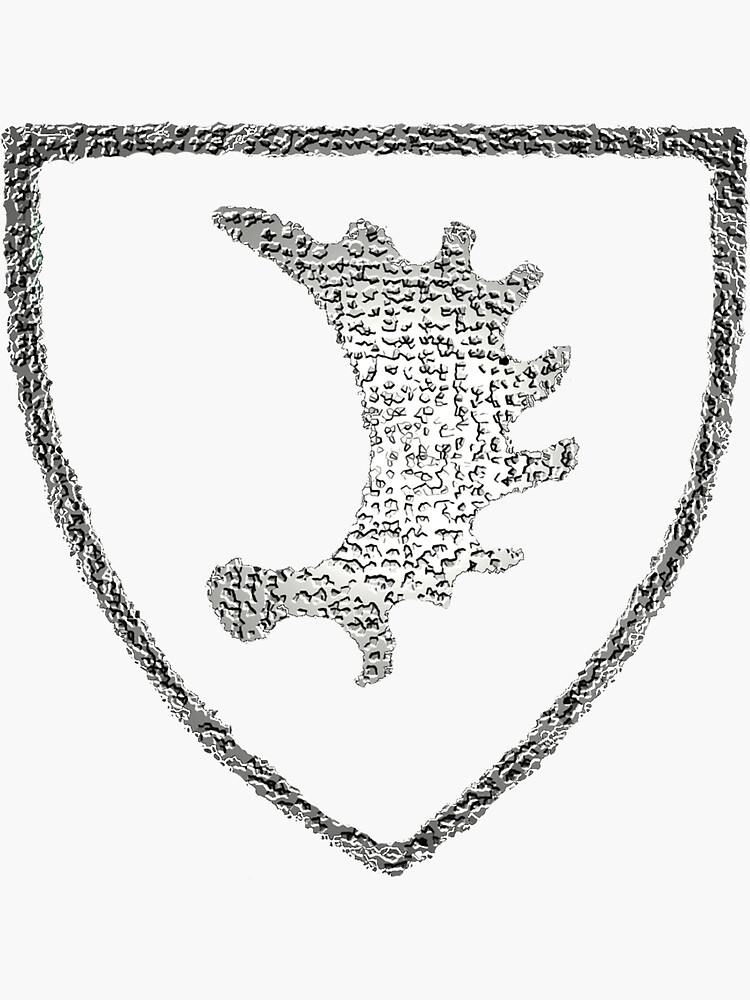 Elchschaufel symbol of Ostpreussen (East Prussia) by edsimoneit