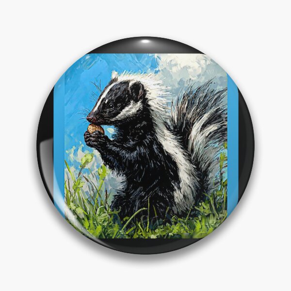 Item preview, Skunk Family – Artistic Wildlife Print designed and sold by Helios Be. Lavsh.