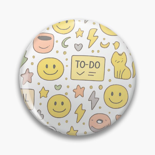 Item preview, Cute ADHD Wallpaper - Busy Pattern Aesthetic Background for Phone & Laptop | Scatterbrained Society. designed and sold by SBSociety.