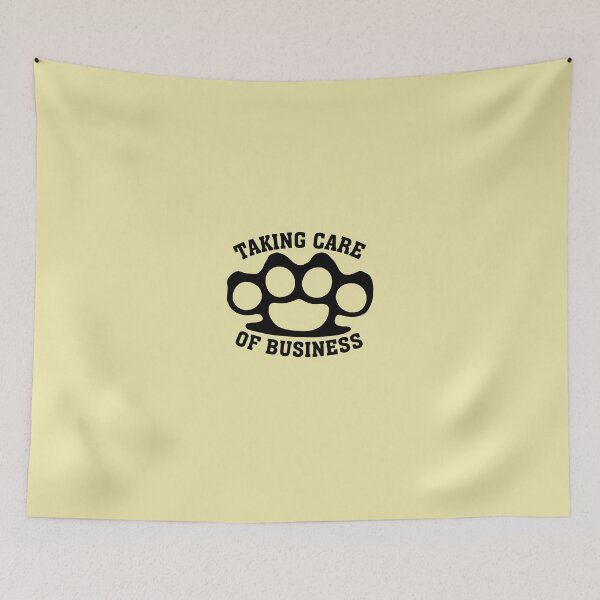Item preview, Taking Care of Business Knuckle Duster - Tough Biker Art designed and sold by 1001T-Shirt.