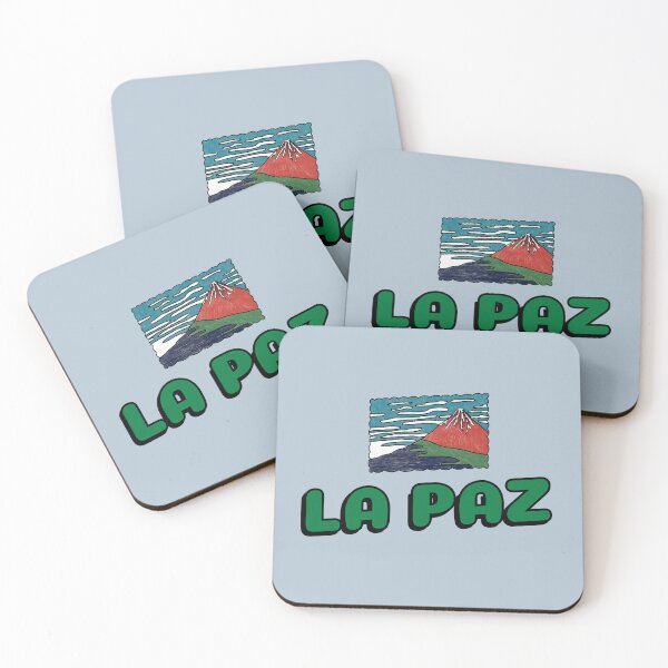 Item preview, La Paz Mountain and Sky Illustration Design designed and sold by Bold & Brewed.