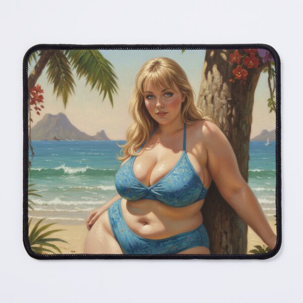 Item preview, big girl on the beach designed and sold by Chubby Chase.