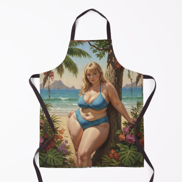 Item preview, big girl on the beach designed and sold by Chubby Chase.