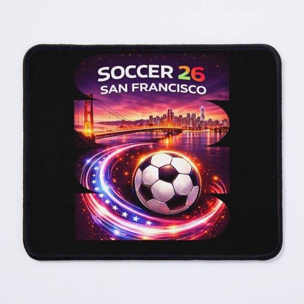 Item preview, San Francisco Soccer 2026 Shirt, Soccer 26 San Francisco CA Fan Tee, Bay Area Soccer Graphic designed and sold by MK-Charlie.