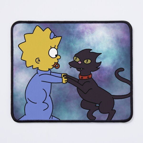 Item preview, The Simpsons art, Maggie and Snowball dancing designed and sold by Coolbeanfactory.