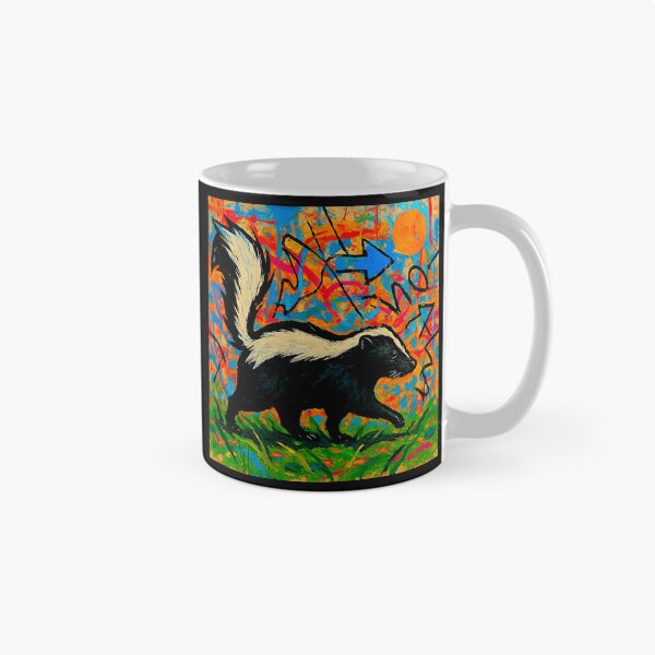 Item preview, Skunk Family – Artistic Wildlife Print #3 designed and sold by Helios Be. Lavsh.
