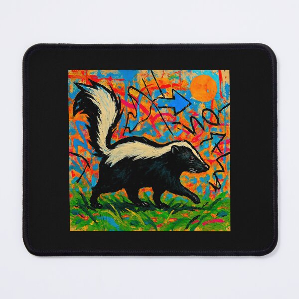 Item preview, Skunk Family – Artistic Wildlife Print #3 designed and sold by Helios Be. Lavsh.