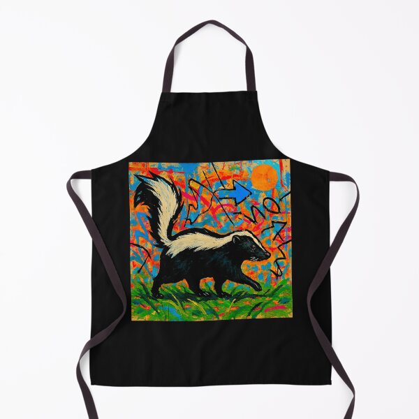 Item preview, Skunk Family – Artistic Wildlife Print #3 designed and sold by Helios Be. Lavsh.