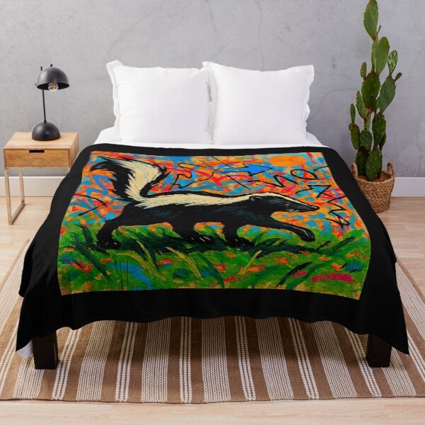 Item preview, Skunk Family – Artistic Wildlife Print #3 designed and sold by Helios Be. Lavsh.