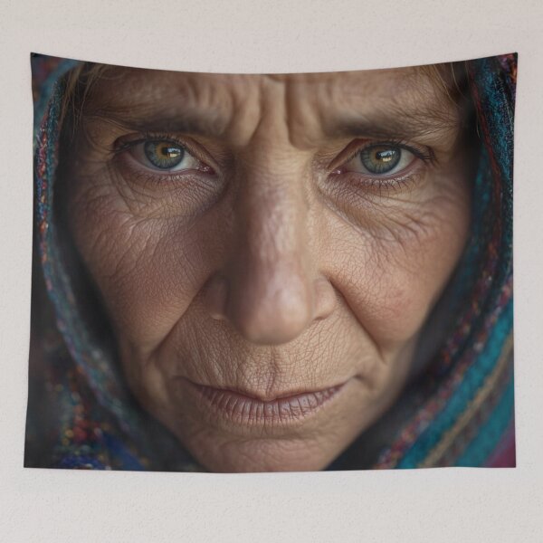 Item preview, Portrait of woman face designed and sold by tipitoes.