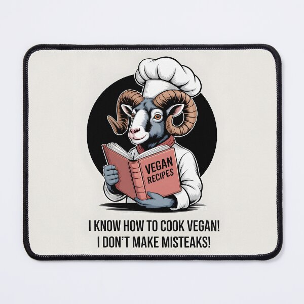 Item preview, Chef Ram Vegan No Misteaks designed and sold by Museum Of Non-Existing Art.