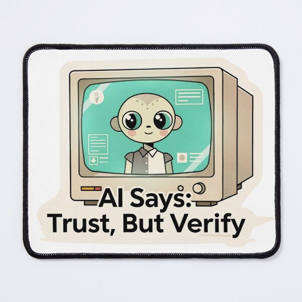 Item preview, Trust But Verify designed and sold by LitRobot.