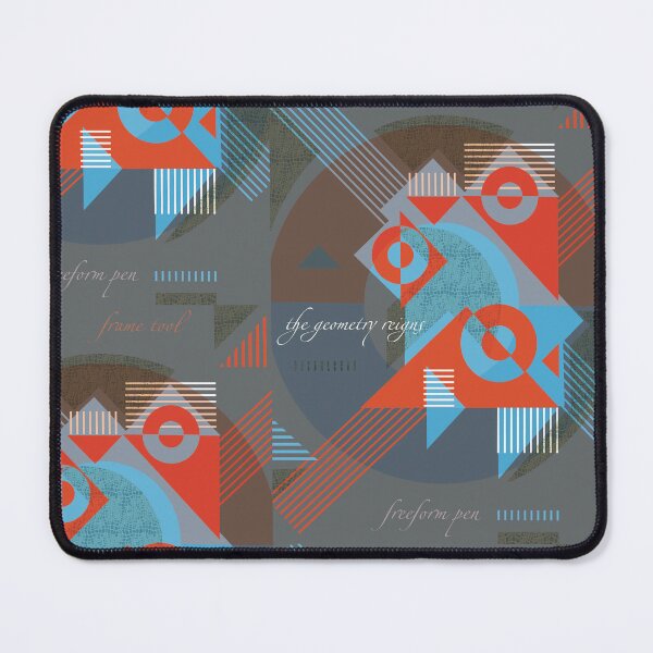 Item preview, Geometric Abstract artwork in retro style designed and sold by Mevissart.