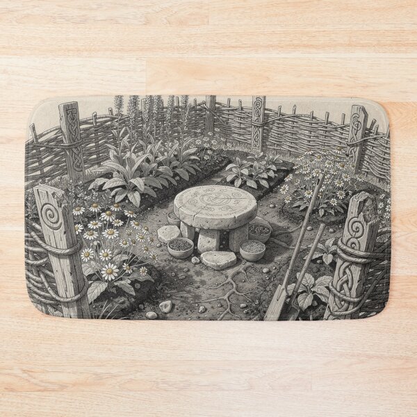 Item preview, Celtic medicinal garden designed and sold by jefboutique6150.
