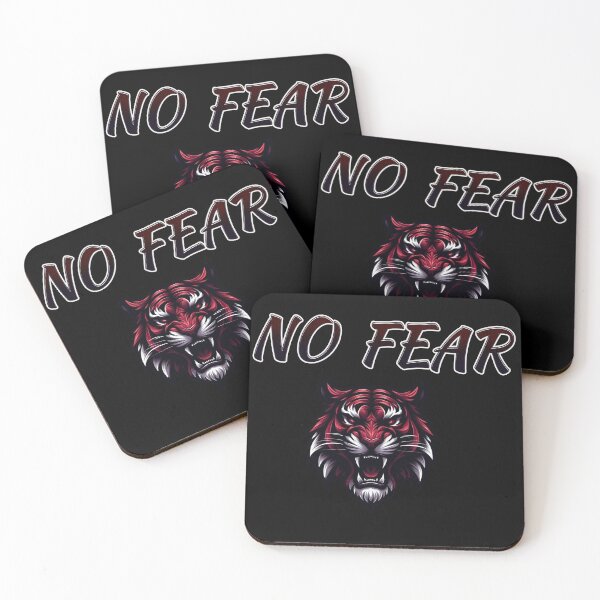 Item preview, No Fear With Tiger Head designed and sold by Mark Cannon.
