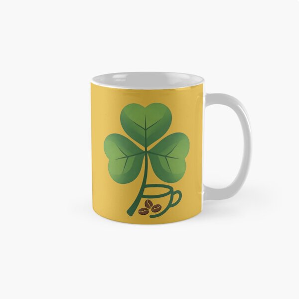 Aperçu de l'œuvre Minimalist Clover Coffee Art créée et vendue par Amevvoo.