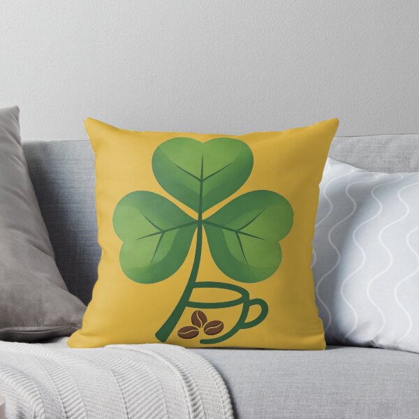 Aperçu de l'œuvre Minimalist Clover Coffee Art créée et vendue par Amevvoo.