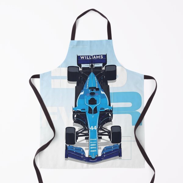 Item preview, Blue Open Wheel Racing Car Poster – Modern Motorsport Illustration designed and sold by Motorline44.