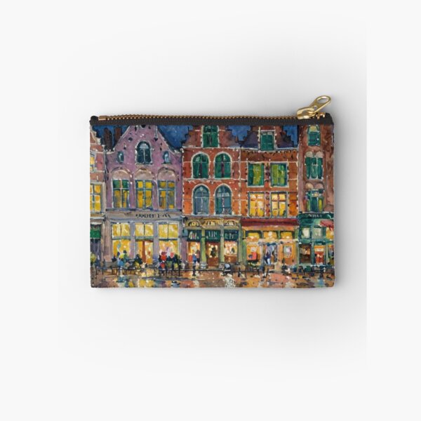 Item preview, Bruges market square in the evening designed and sold by sid1802.