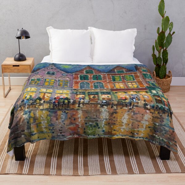 Item preview, Bruges market square in the evening designed and sold by sid1802.