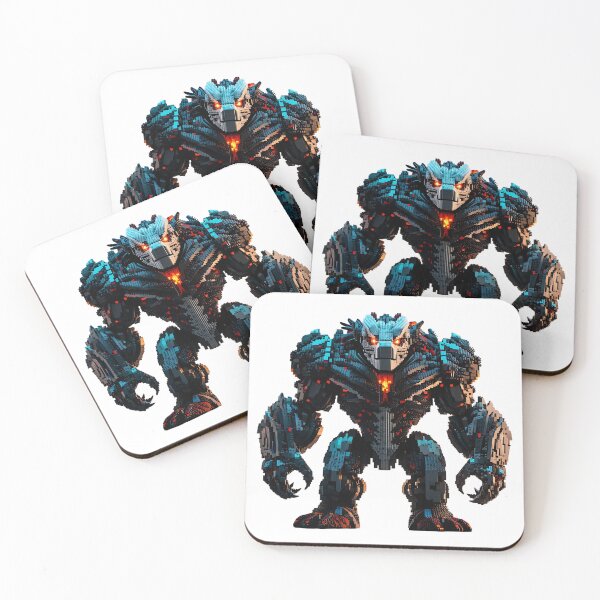 Item preview, Steel Armored Warrior Mecha Art designed and sold by Flex Brix.