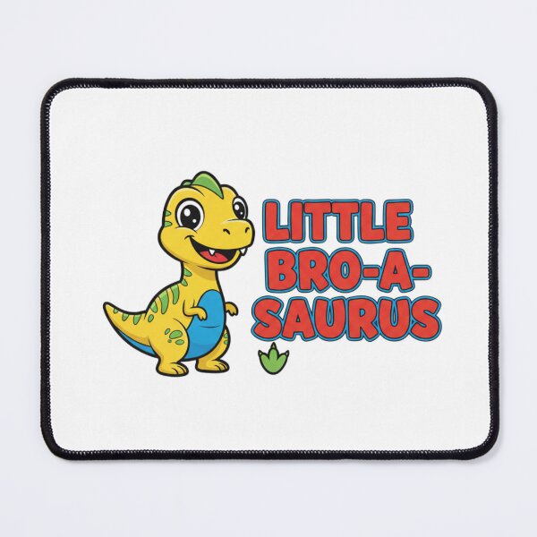 Item preview, Little Bro A Saurus Funny Sibling Gift designed and sold by DinoPrints-shop.