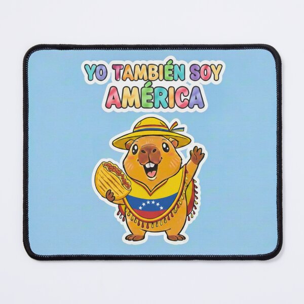 Item preview, Kawaii Venezuelan capybara – I am also America designed and sold by FRADEX STORE.