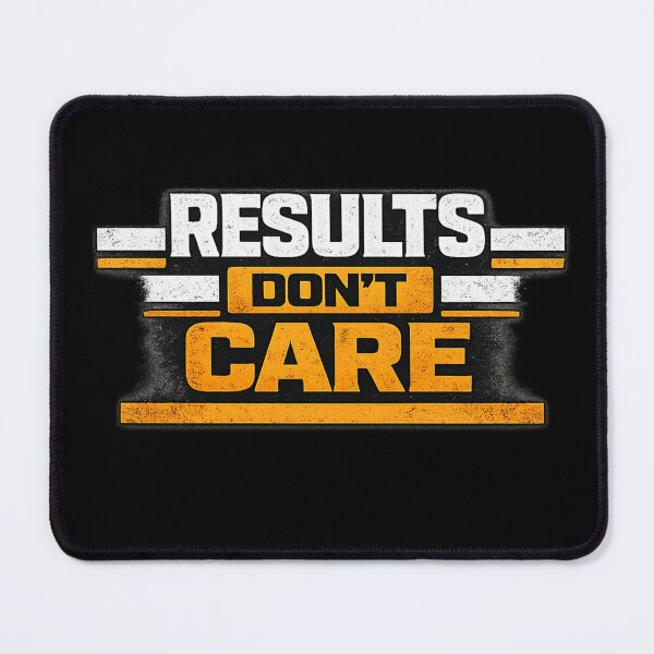 Item preview, Results Don’t Care Discipline Work Ethic Motivation Design designed and sold by Wolf Garage.