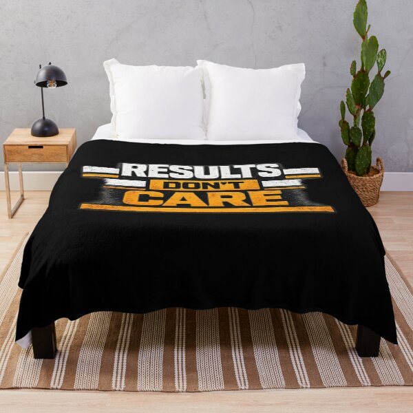 Item preview, Results Don’t Care Discipline Work Ethic Motivation Design designed and sold by Wolf Garage.