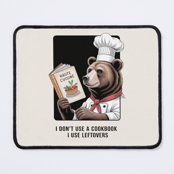 Item preview, Chef Bear Haute Cuisine Leftover Joke designed and sold by Museum Of Non-Existing Art.